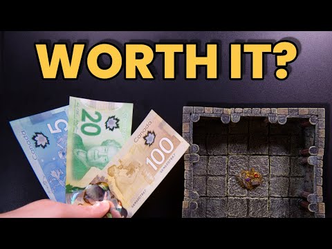 I paid $125 for D&D Terrain so you don't have to