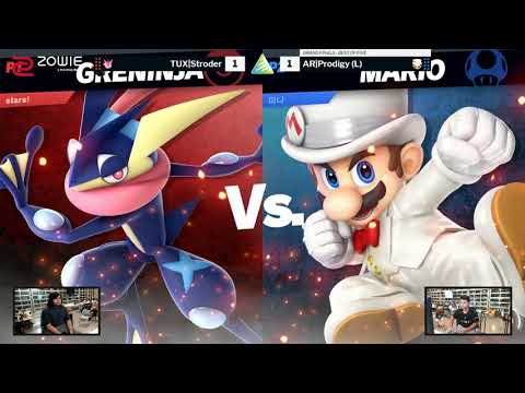 Ascension VII SSBU Top 64 Grand Finals - Stroder (Greninja) vs AR|Prodigy (Mario)