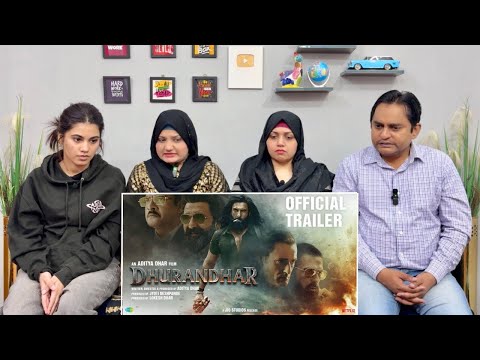 Dhurandhar Trailer Reaction | Ranveer Singh & Sanjay Dutt | Akshaye Khanna, R Madhavan | Aditya Dhar