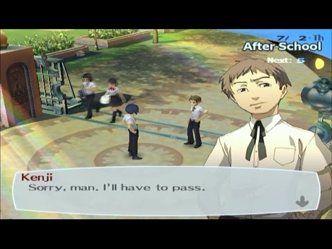 Persona 3 FES Max Social Links: 7/2, 7/3 and 7/4 - Anyone Remember Kenji?