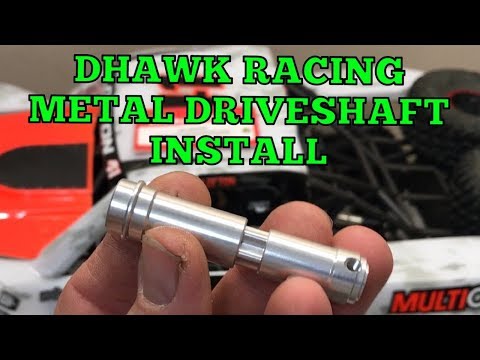 Traxxas Desert Racer Dhawk driveshaft upgrade