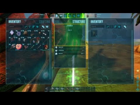 Ark Crystal Isles ep 9 GLOWTAIL TAMING