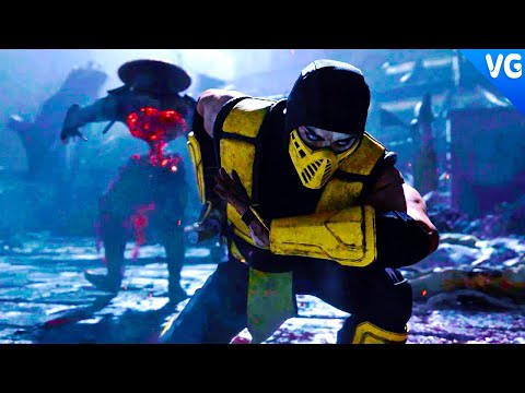 SCORPION vs. RAIDEN | Mortal Kombat 11 (CINEMATIC FIGHT)