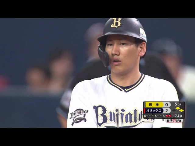 【5回裏】初球を打ち返す!! バファローズ・吉田正のタイムリーヒット!! 2019/6/16 B-T