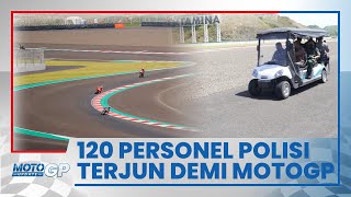 Kawal Pengamanan MotoGP Mandalika 2022, Polisi Lombok Utara Turunkan 120 Personel Kondusifkan Event