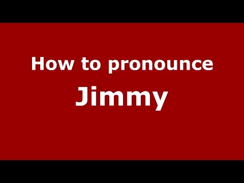 How to pronounce Jimmy (Germany/German) - PronounceNames.com