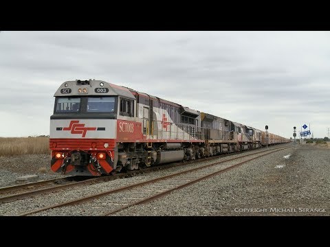 5PM9 SCT Containers & Boxcars - PoathTV Australian Trains & Railways