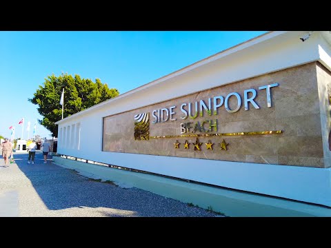 🇹🇷  Side Sunport Hotel ⭐️⭐️⭐️⭐️⭐️ #sideturkey #türkei #evrenseki