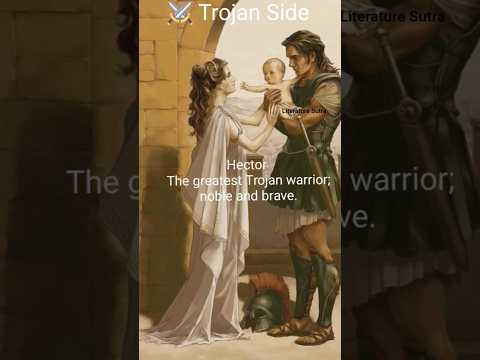 iliad by homer|Trojan heroes #shorts #iliad #homer #trojan #war #troy #greekmythology #hector #viral