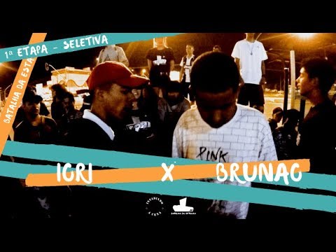 Iori X Brunao - 1 Fase - 1 Etapa Seletiva - Batalha Da Estação 2018 - Guará/Df