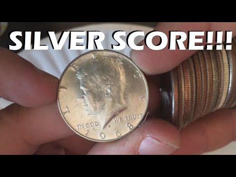 EPIC SILVER SCORE - Coin Roll Hunting Half Dollars - Trifecta