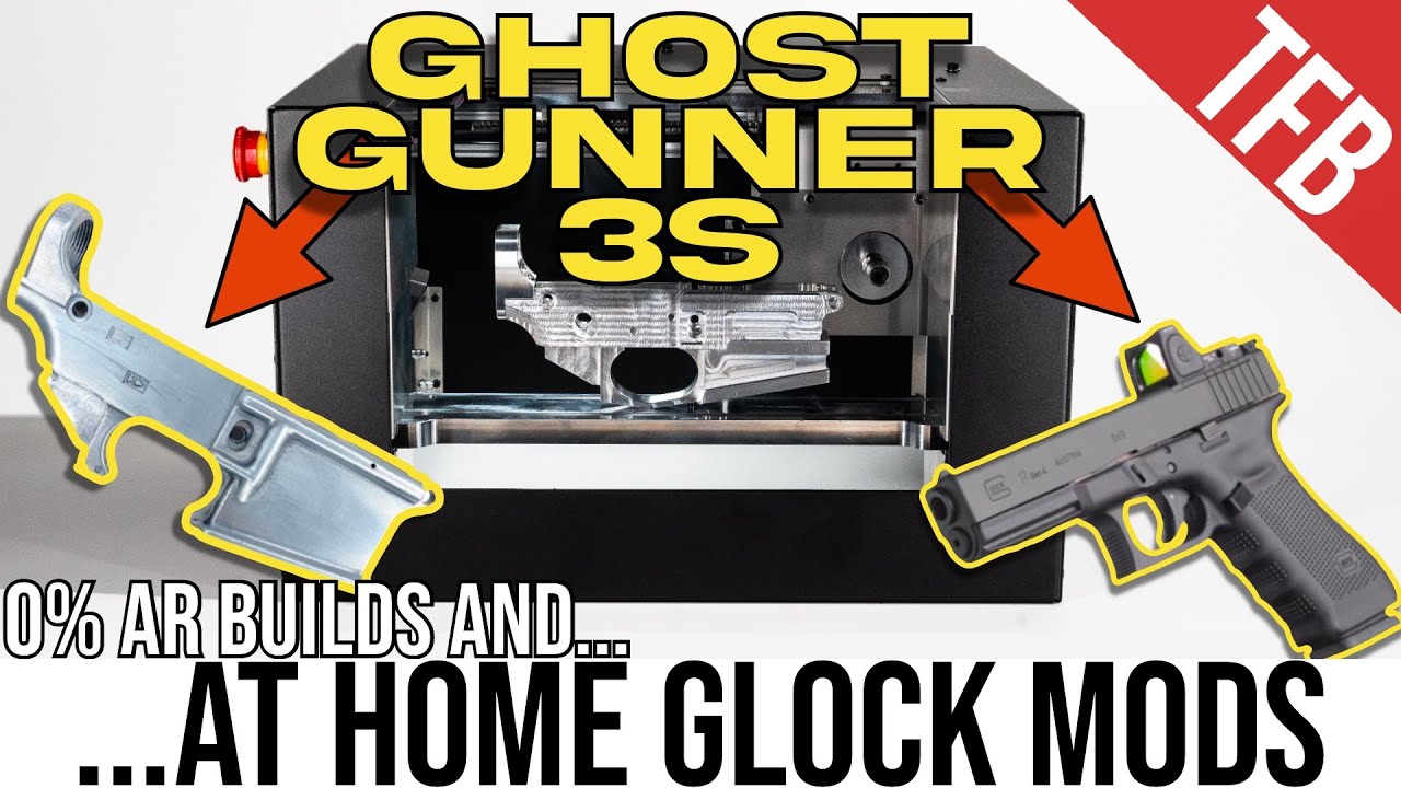 DIY Pistol Optic Cuts (and 0% AR Receivers!): The Ghost Gunner 3S