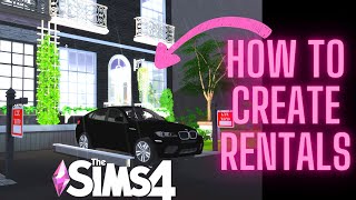💫🎓HOW TO CREATE RENTAL PROPERTIES EASILY!!  |V’s SIMS 4 UNIVERSITY EP: 13🎓💫