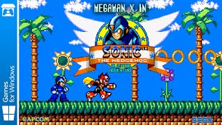 Megaman X in Sonic the Hedgehog - Blasting Adventure [PC]