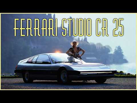 Thumbnail for 1974 Ferrari Studio CR 25: The Turin Show Car That Rewrote Ferrari Aerodynamics by Ferrari, Supercar, SEAT, Pininfarina, Car, Van