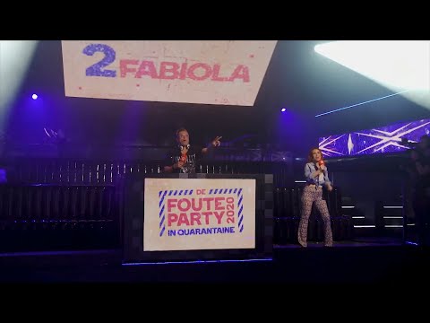 2 Fabiola live @ de Foute Party in Quarantaine! June 2020