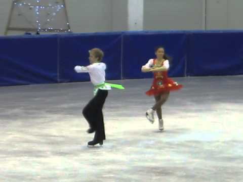 2012. Santa Claus Cup - Anzhelika Yurchenko/Vadym Kravtsov Free Dance.avi