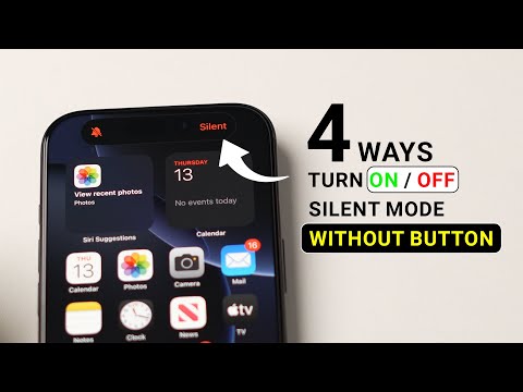 4 Ways to Turn ON and OFF Silent Mode Without Button on iPhone