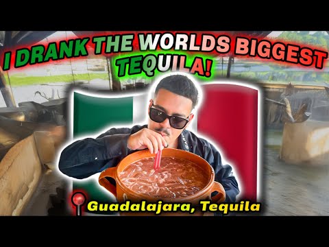 I DRANK THE WORLDS BIGGEST TEQUILA (CANTARITO)  IN MEXICO!