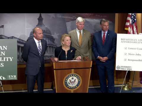 Heinrich, Lee, Capito and Whitehouse Press Conference to Discuss Bipartisan Permitting Reform Deal