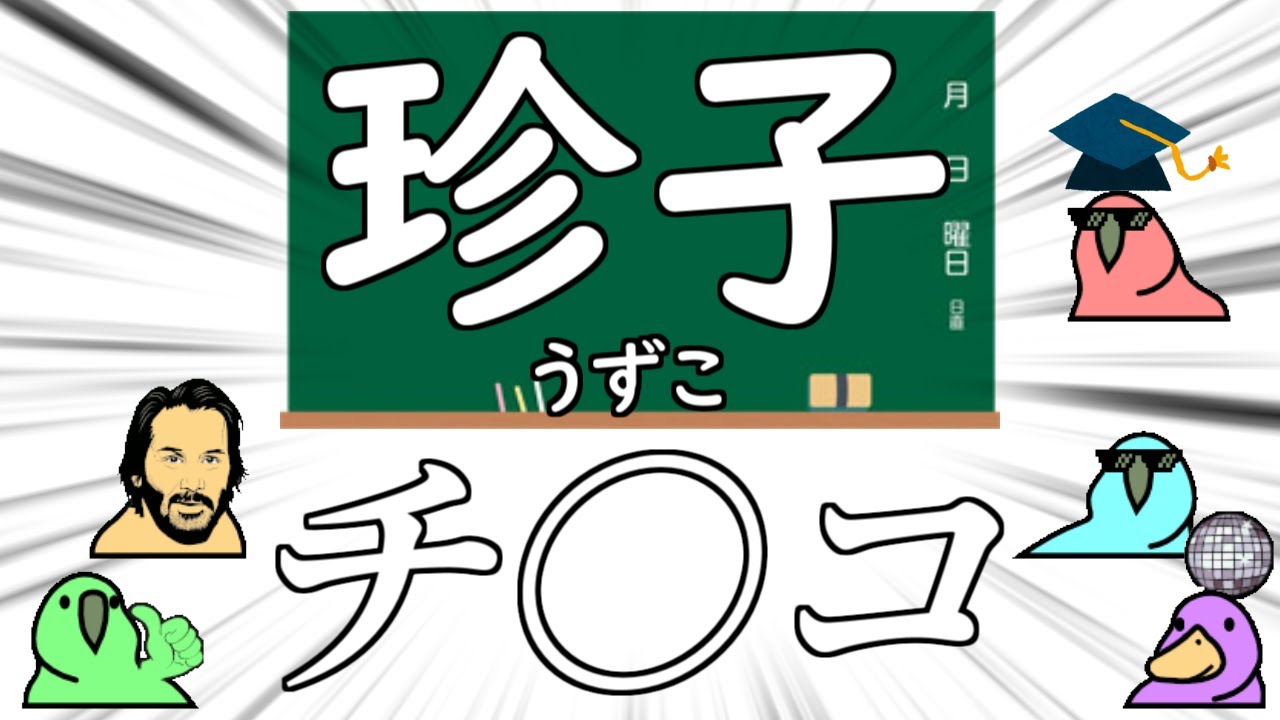 【Party Parrot】キラキラネームについて学ぶParrot13【DQNネーム】【パーティーパロット】【TINTIN Parrot】