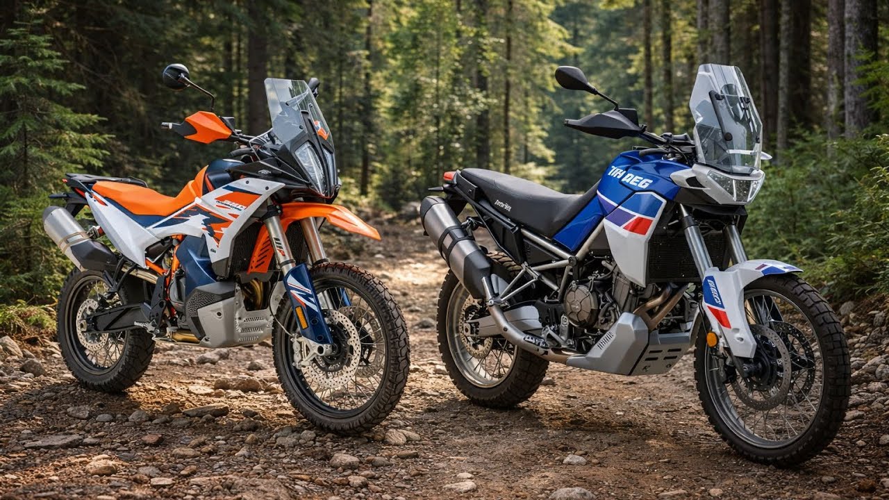 APRILIA TUAREG 660 & KTM 890 ADV R IN ENDURO!