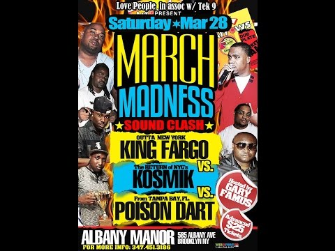 March Madness Sound Clash @ Albany Manor [Brooklyn NYC] 3.28.2015