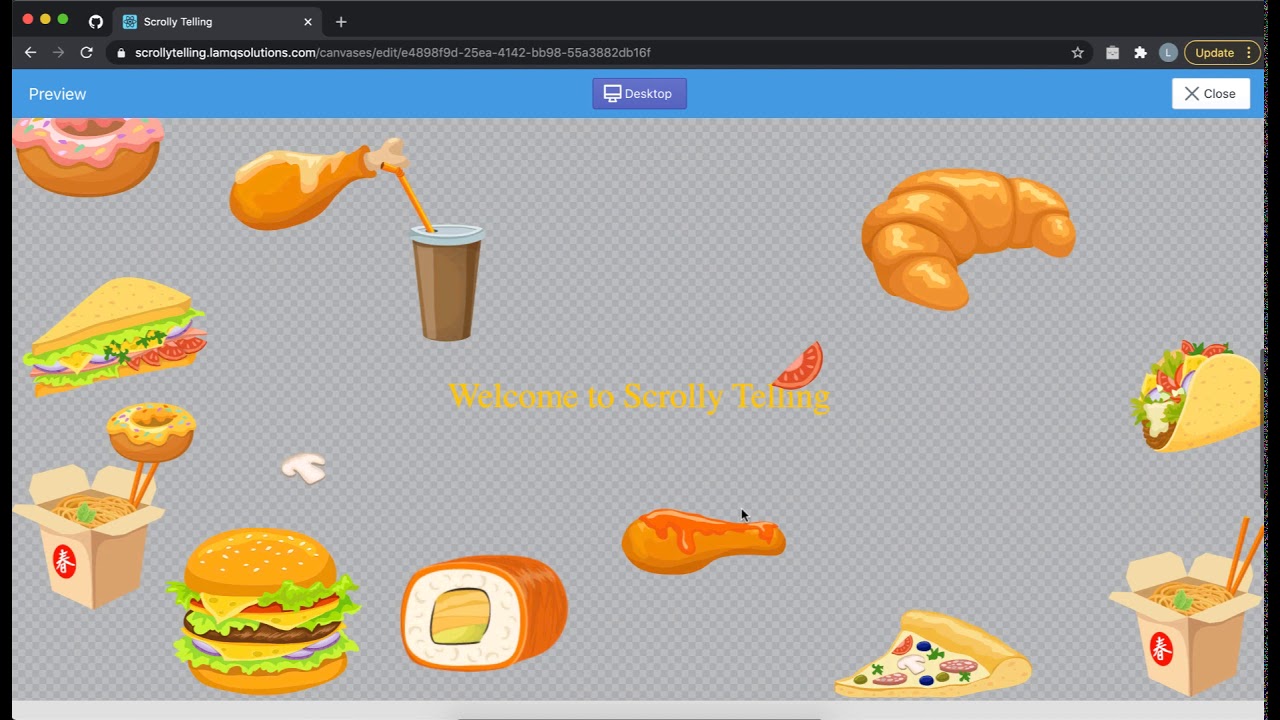 Scrolly Telling Demo