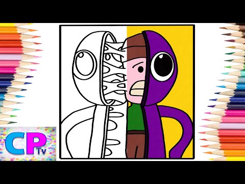 Roblox Rainbow Friends Coloring Pages/Purple on IPad/@coloringpagestv /Leat'eq/Sunrise/NCS Release