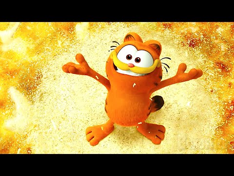 Bury me in CHEESE please! | The Garfield Movie | CLIP