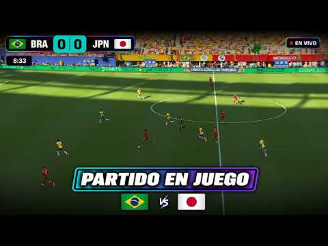 ✅ BRASIL vs JAPÓN EN VIVO - MUNDIAL 2026 | 16AVOS DE FINAL