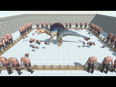 FLYING HEADS ATTACK from HEADLESS HULK Animal Revolt Battle Simulator