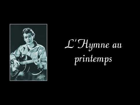 L’HYMNE AU PRINTEMPS – version de 1951 – avec paroles