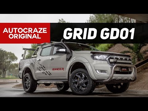 BLADE RUNNER // Ford Ranger Aftermarket Wheels // Grid GD01 Rims | AutoCraze 2017