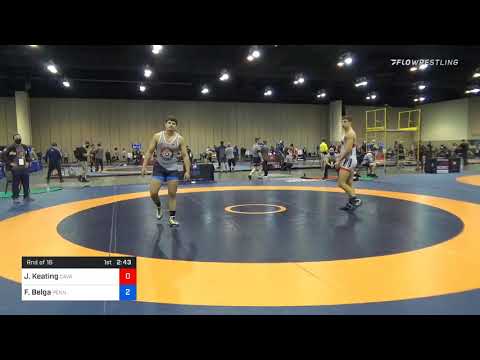 70 Kg Prelims Jake Keating Cavalier Wrestling Club Vs Felix Belga Pennsylvania RTC