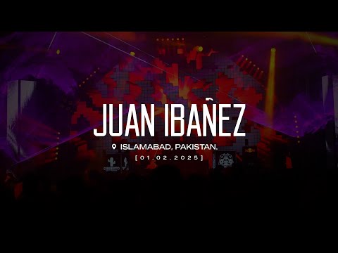 JUAN IBAÑEZ @ Haywire x Desierto at Islamabad, Pakistan