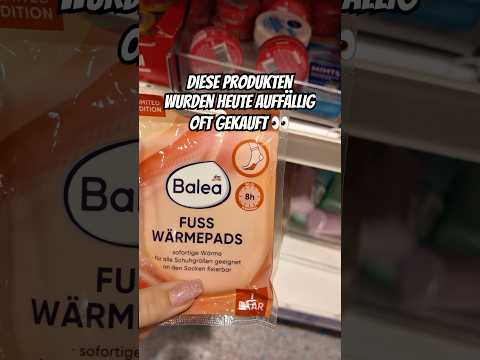 These products were bought unusually often today (Saturday) 👀 #dm