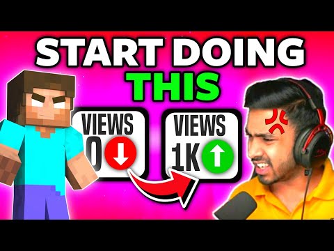 Part-2 How To Grow Minecraft Gaming channel in 2023 Full Guide In hindi
