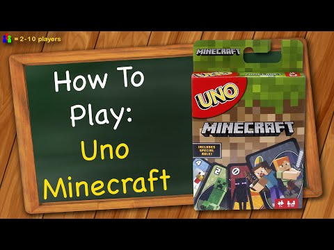 Настольная игра УНО Майнкрафт / UNO Minecraft (Карточная игра!) - фото 1 - id-p1898767457