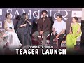 Samबहादुर Teaser Launch Event Vicky Kaushal Fatima Sana Shaikh Sanya Malhotra Meghna Gul