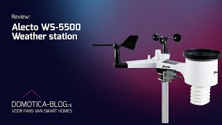 Review Alecto weerstation WS5500