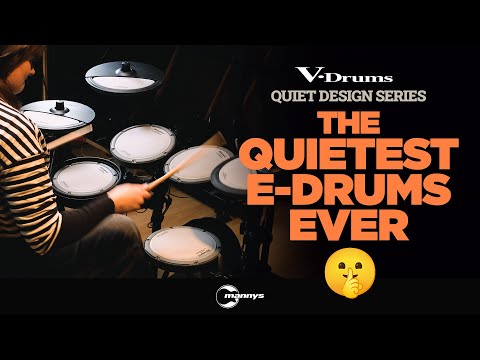 Roland 'Quiet Design' Series V-Drums - The night-owl drummer's new best friend!