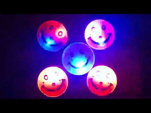 Smiley Face LED Badge