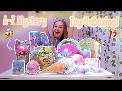 A-Z *SUMMER ONLY* MYSTERY TOYS UNBOXING!!😱☀️👙🏝️🎁 (200+ FINDS?!🫢) | Rhia Official♡