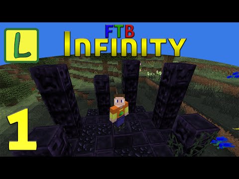 FTB Infinity - Ep 1: Getting Started - Modded Minecraft Let's Play