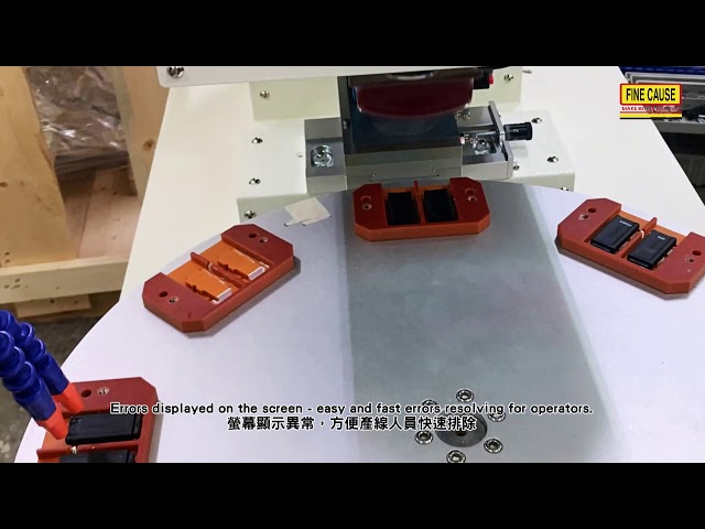 FC161ARC-4-Automatic Outpup Monochrome Ink Cup Pad Printer