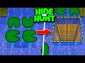 I Made a Secret Minecraft Swamp Base! (Hide Or Hunt)