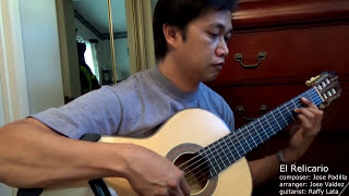 El Relicario - J. Padilla (arr. Jose Valdez) Solo Classical Guitar