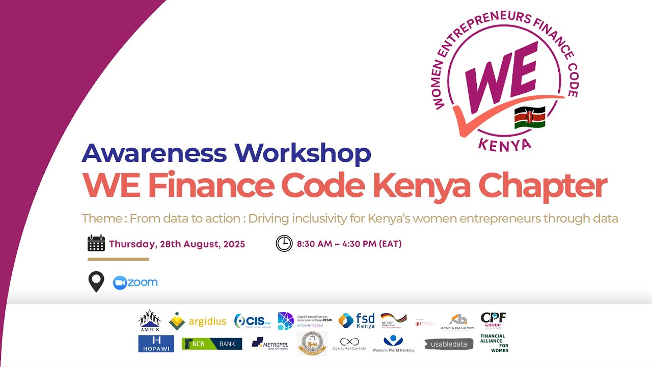 WE Finance Code Kenya Chapter Awareness Workshop
