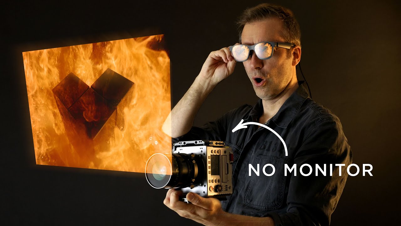 The Future of Monitoring – Experimenting with AR Glasses as camera displays